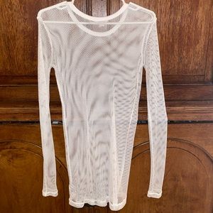 Mesh Tight Mini Dress